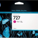 HP 727 Γνήσιο Μελάνι Εκτυπωτή InkJet Ματζέντα (B3P20A)