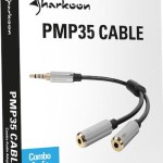 Sharkoon PMP35 Μετατροπέας 3.5mm male σε 3.5mm 2x female