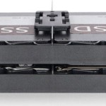 Icy Dock Flex-Fit Quattro Quattro 4x 2.5 Inch HDD/SSD Bracket for External 5.25 Inch Bay Μαύρο (MB344SP)