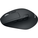 Logitech M720 Triathlon Ασύρματο Bluetooth Ποντίκι Μαύρο