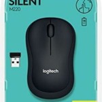 Logitech M220 Silent Ασύρματο Ποντίκι Μαύρο