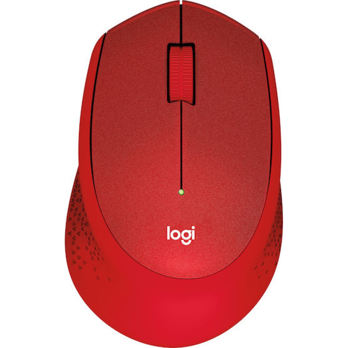 Logitech M330 Silent Plus Ασύρματο Mini Ποντίκι Κόκκινο