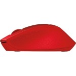 Logitech M330 Silent Plus Ασύρματο Mini Ποντίκι Κόκκινο