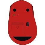 Logitech M330 Silent Plus Ασύρματο Mini Ποντίκι Κόκκινο