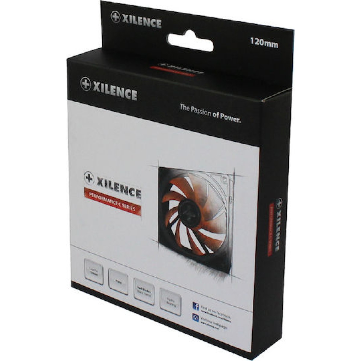 Xilence Performance C Case Fan 120mm με Σύνδεση 4-Pin PWM