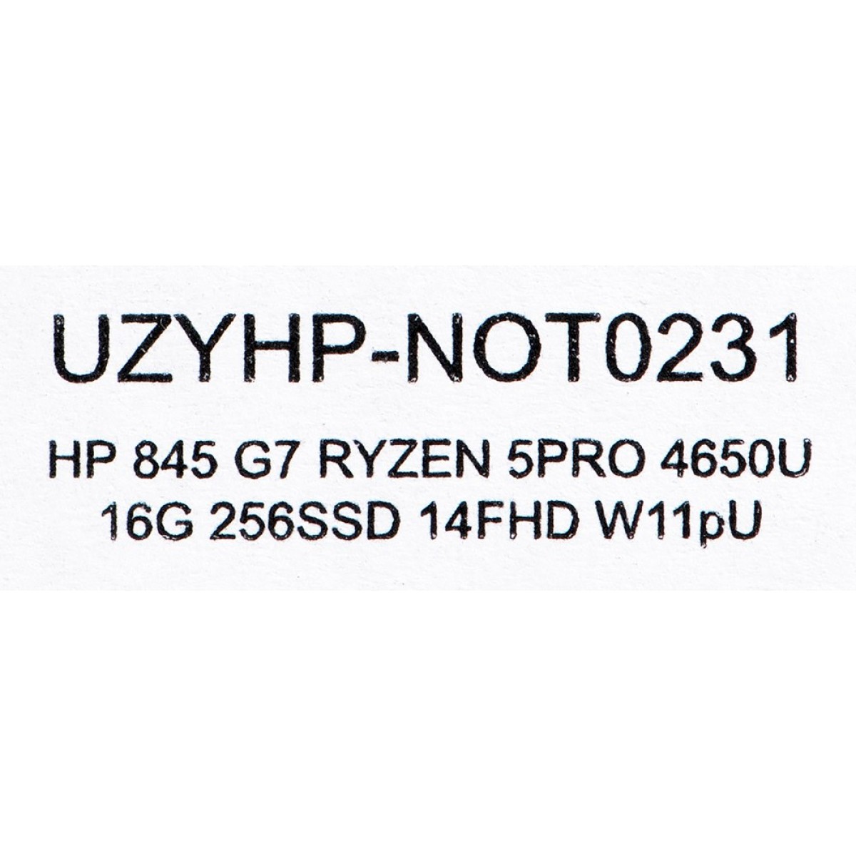 HP EliteBook 845 G7 AMD RYZEN 5 PRO 4650U 16GB 256GB SSD 14\
